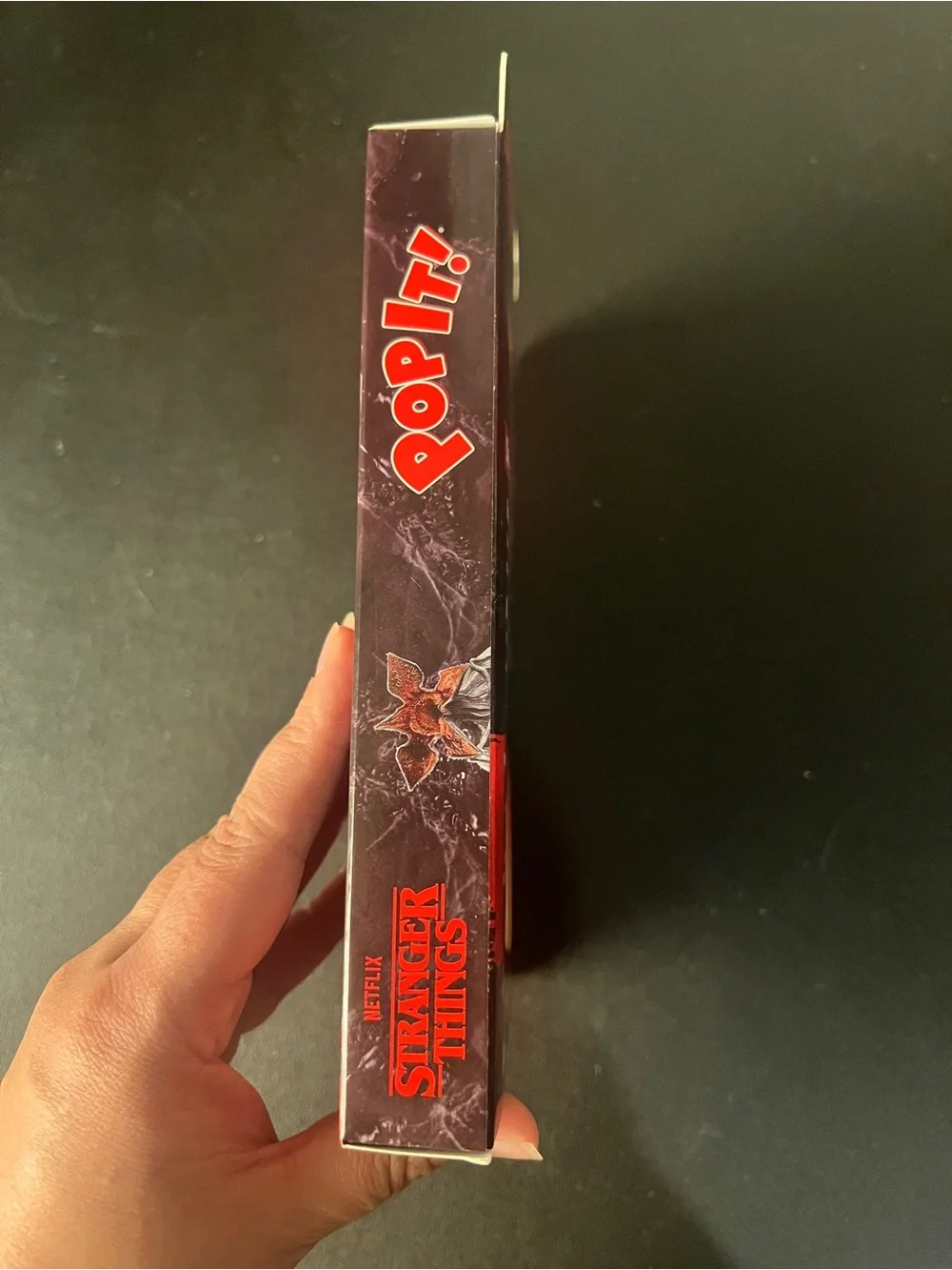 Stranger Things Demogorgon Pop It Fidget Toy Netflix Buffalo Games Red NEW